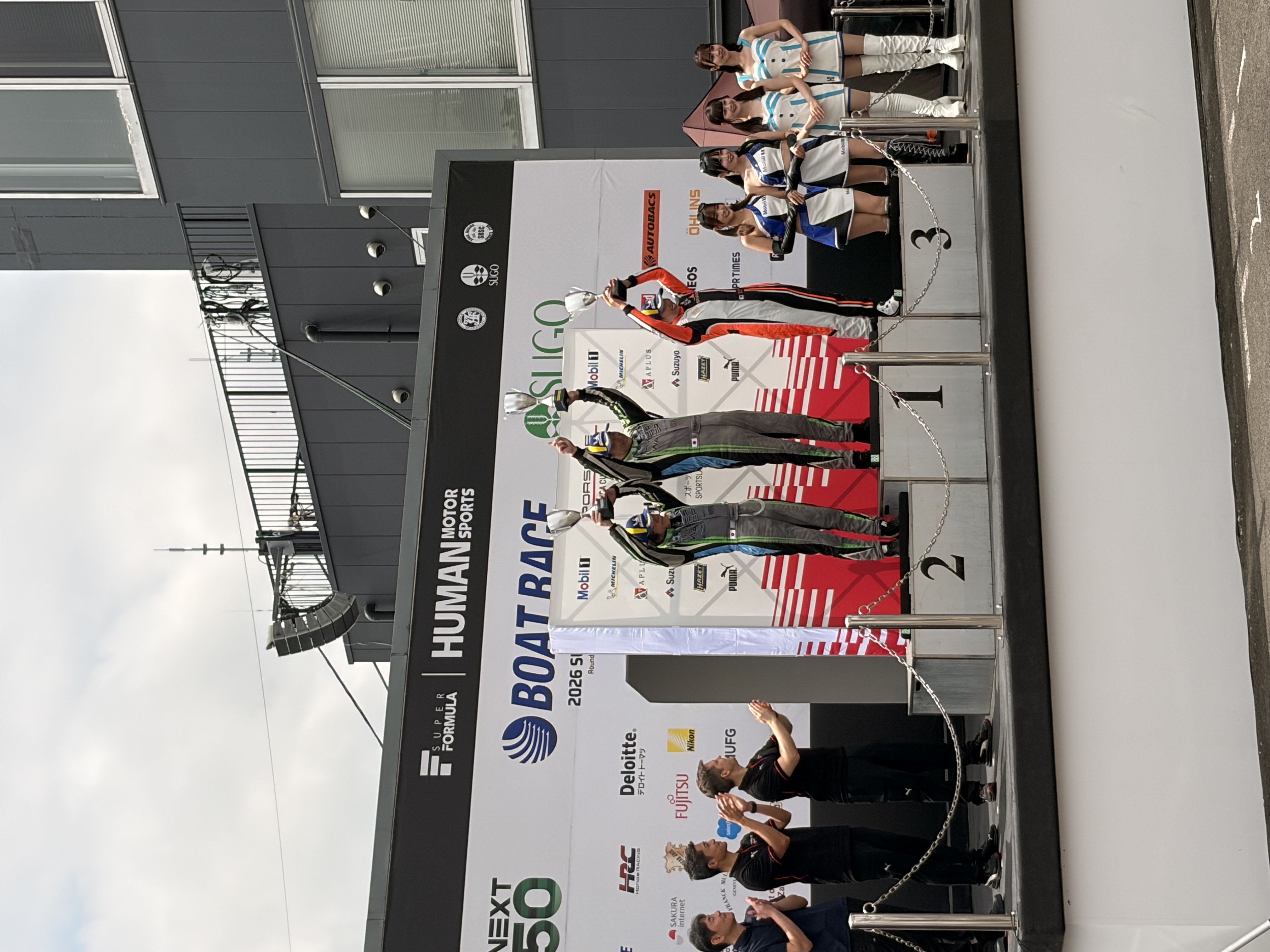 Porsche Carrera Cup Japan 2026 Rd7でアマチュアクラス3位表彰台へ上がったSTARRIZE RACINGのKiyomin