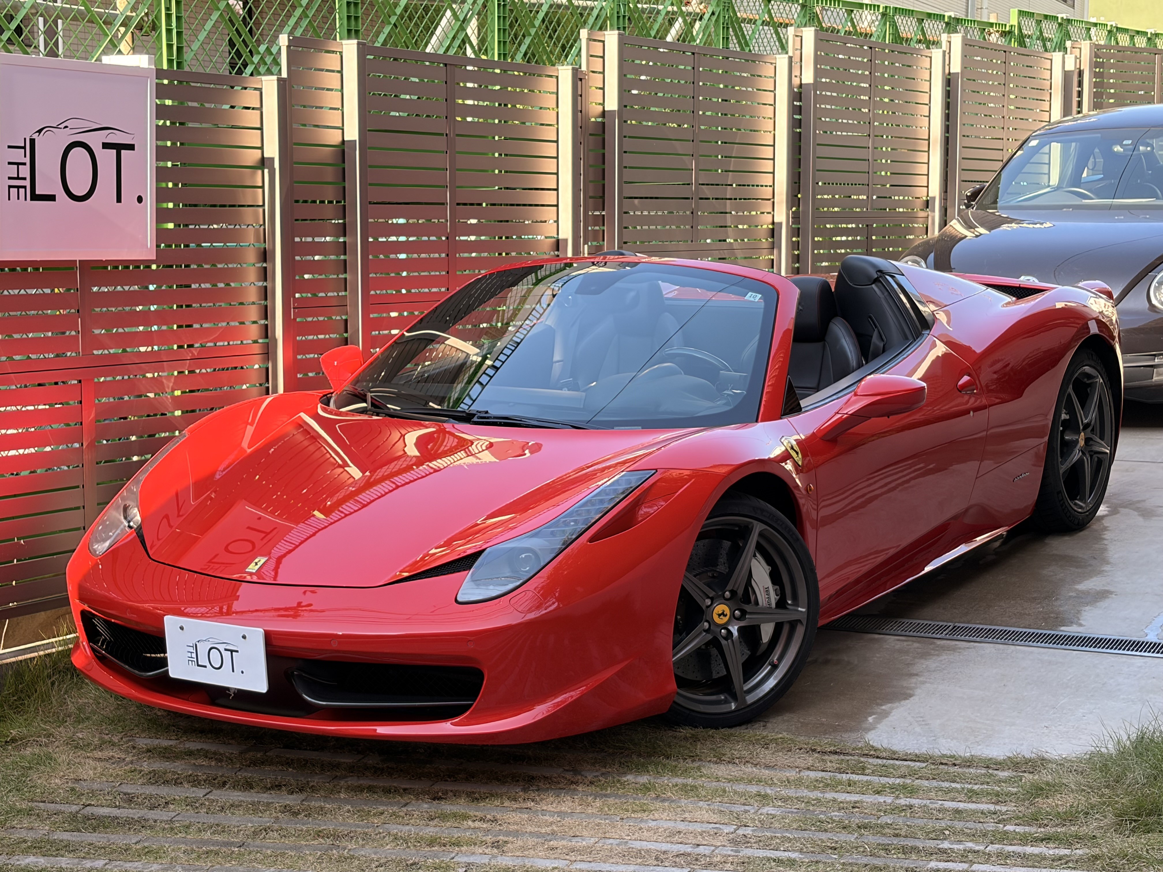 Ferrari 458 Spider 納車の様子